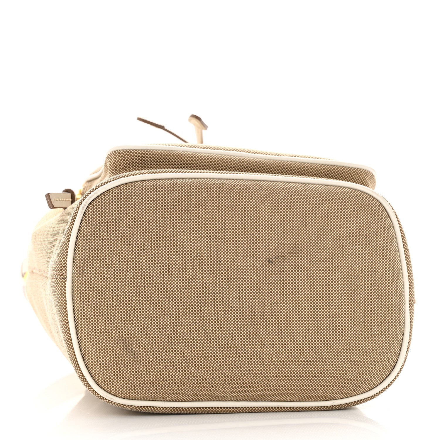Prada Jacquard Logo Mini Bucket Crossbody Bag Corda Talco 4 of 14
