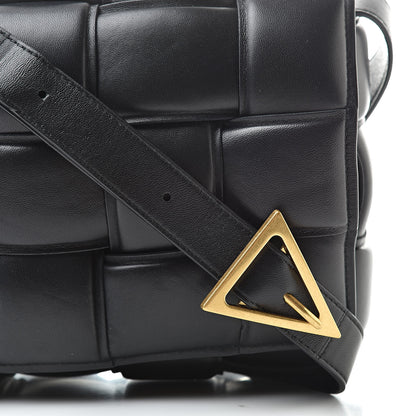 Bottega Veneta Paper Calfskin Maxi Intreccio Padded Cassette Crossbody Bag Black 7 of 13