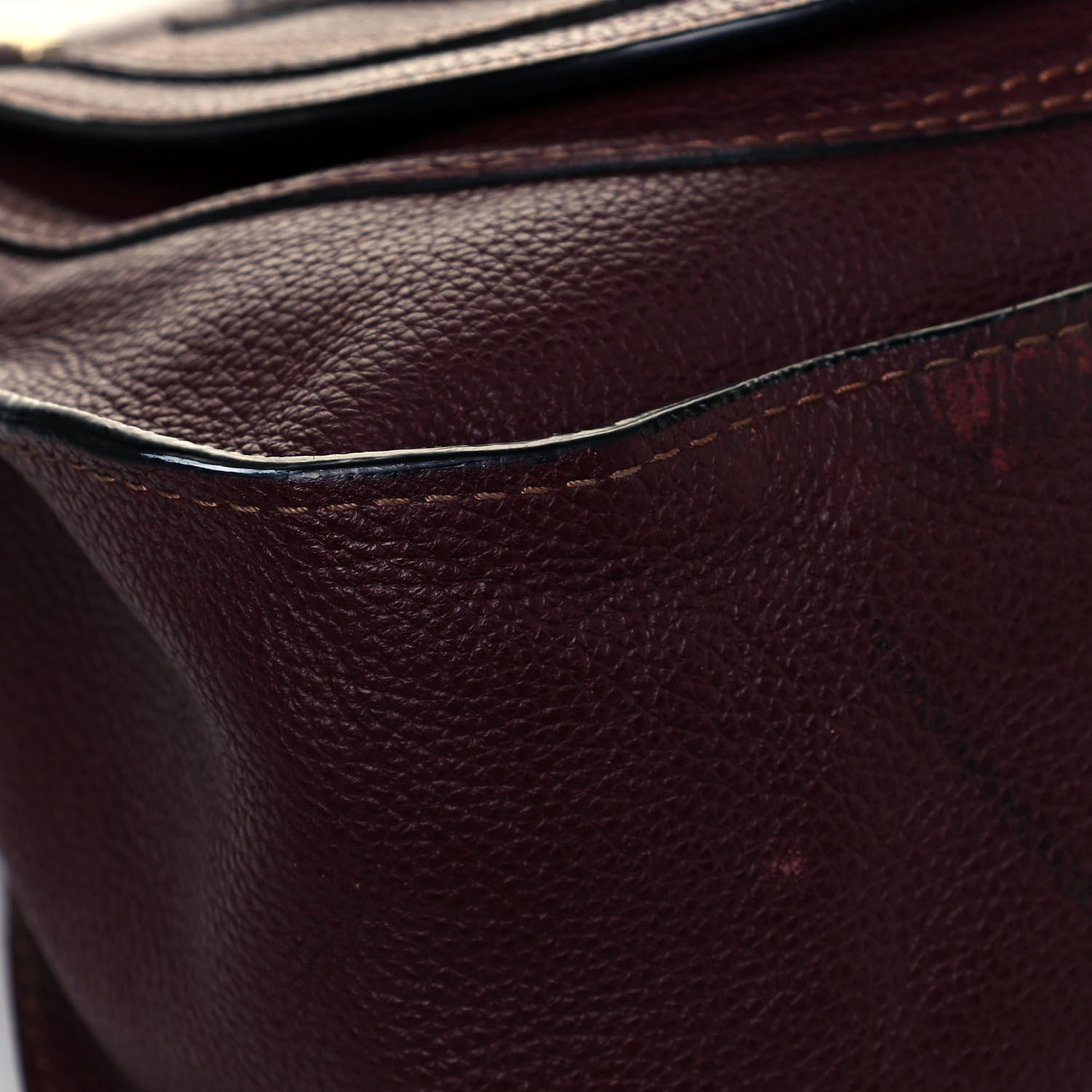 Chloe Calfskin Medium Marcie Satchel Dark Velvet 9 of 13