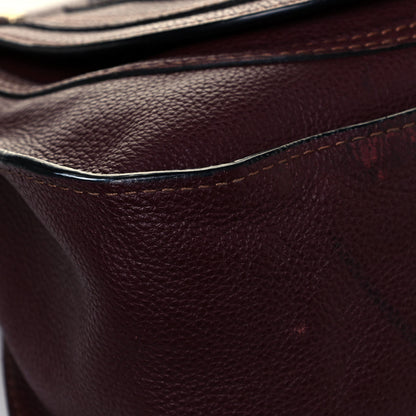 Chloe Calfskin Medium Marcie Satchel Dark Velvet 9 of 13