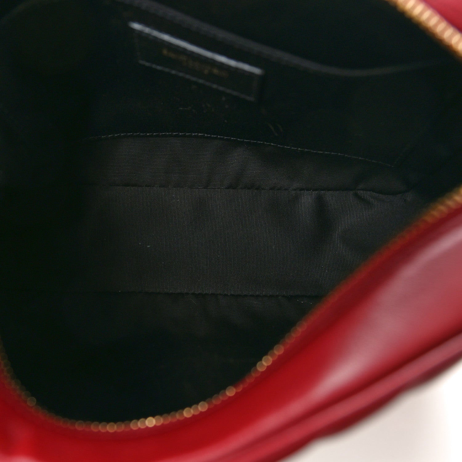 Saint Laurent Calfskin Matelasse Monogram Lou Camera Bag Opyum Red 5 of 10
