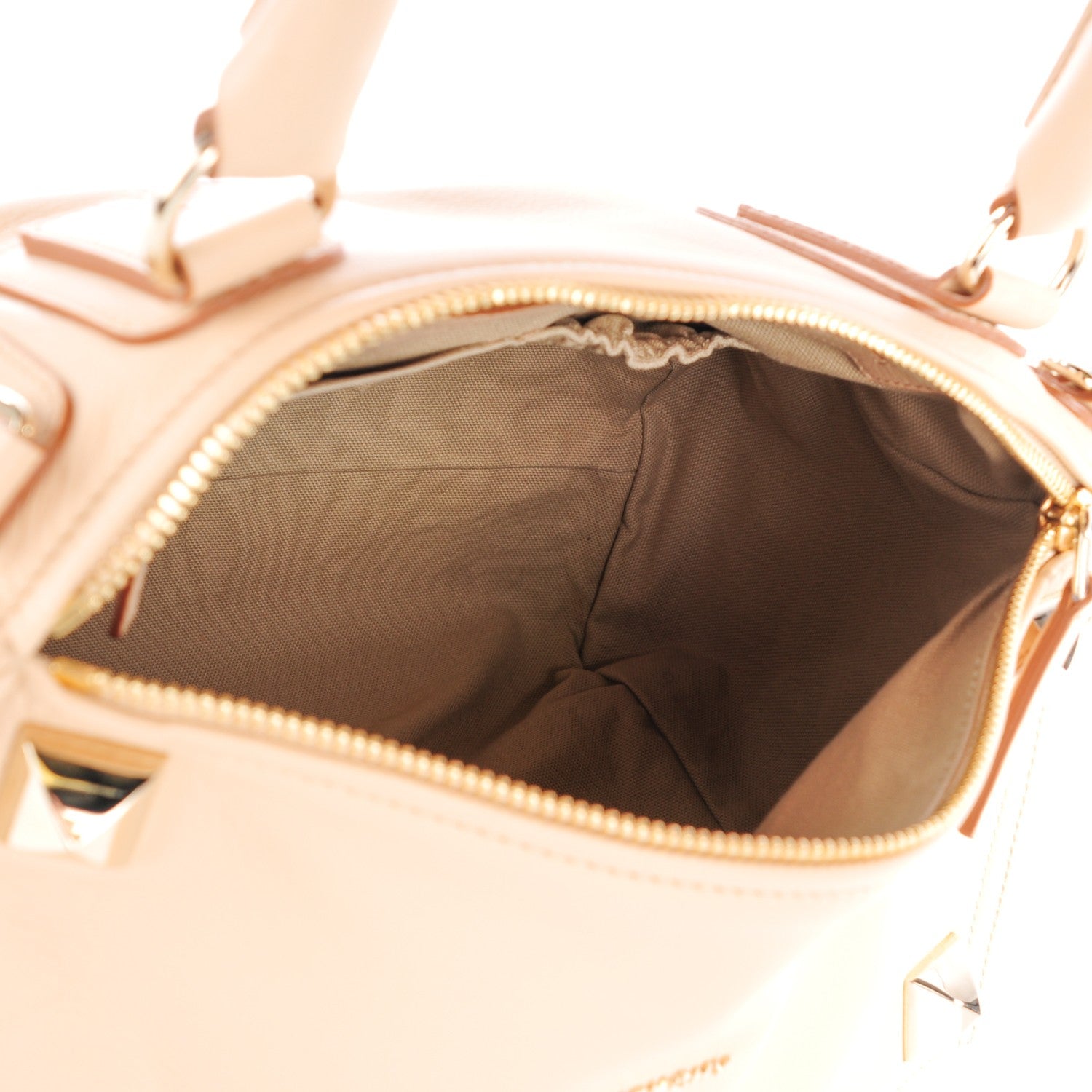 Givenchy Waxed Calfskin Medium Studded Pandora Light Beige 5 of 7