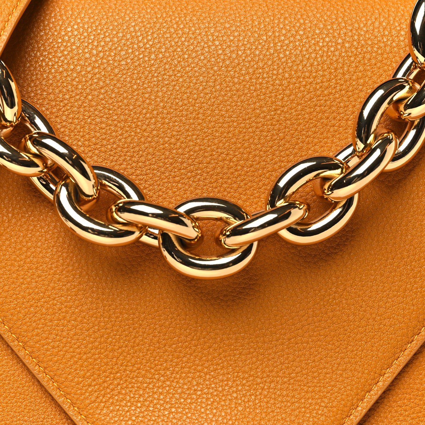 Calfskin Mount Envelope Bag Cob