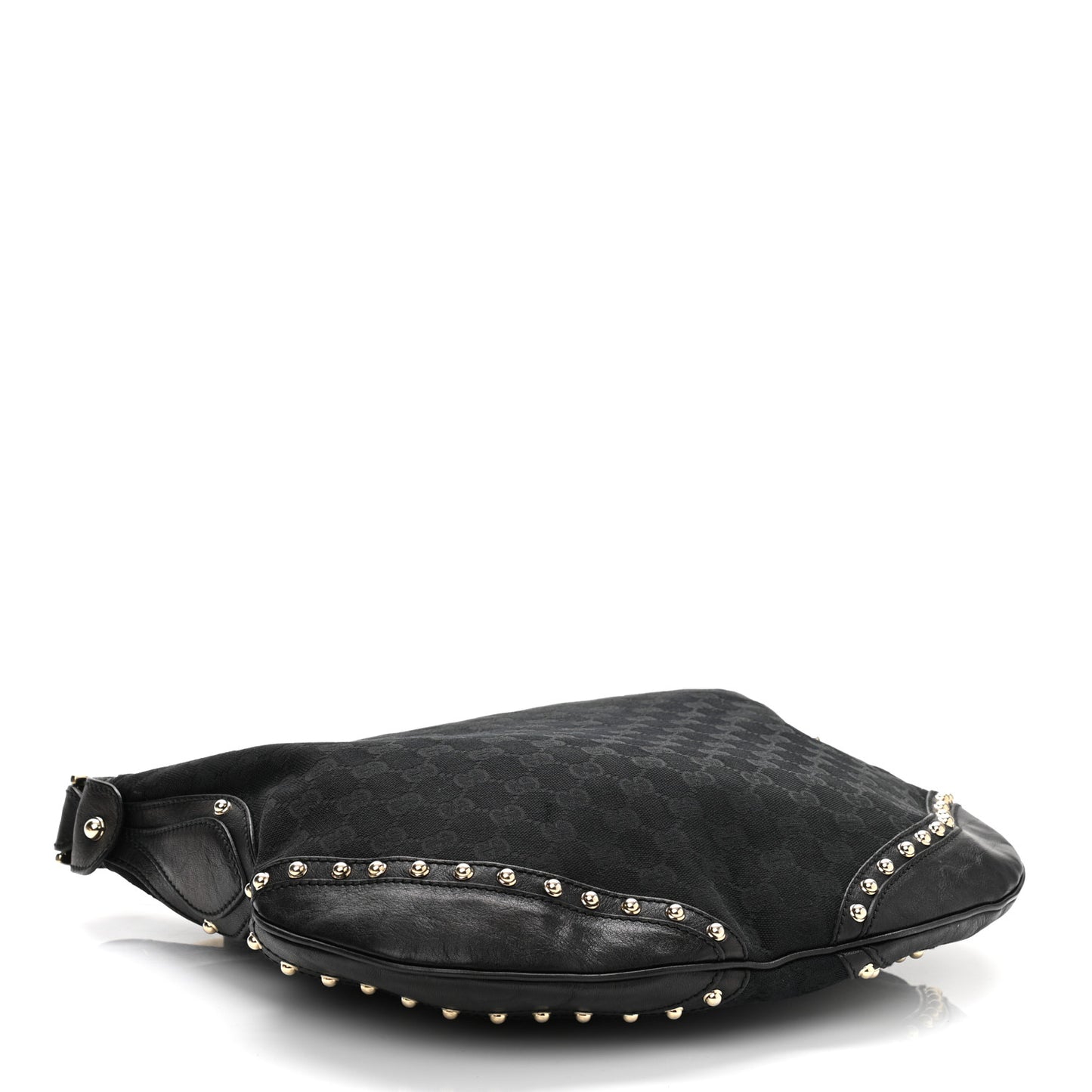 Monogram Pelham Studded Shoulder Bag Black