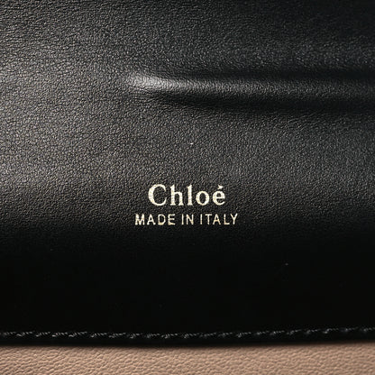 Chloe Shiny Goatskin Calfskin Mini Aby Chain Shoulder Bag Black 6 of 10