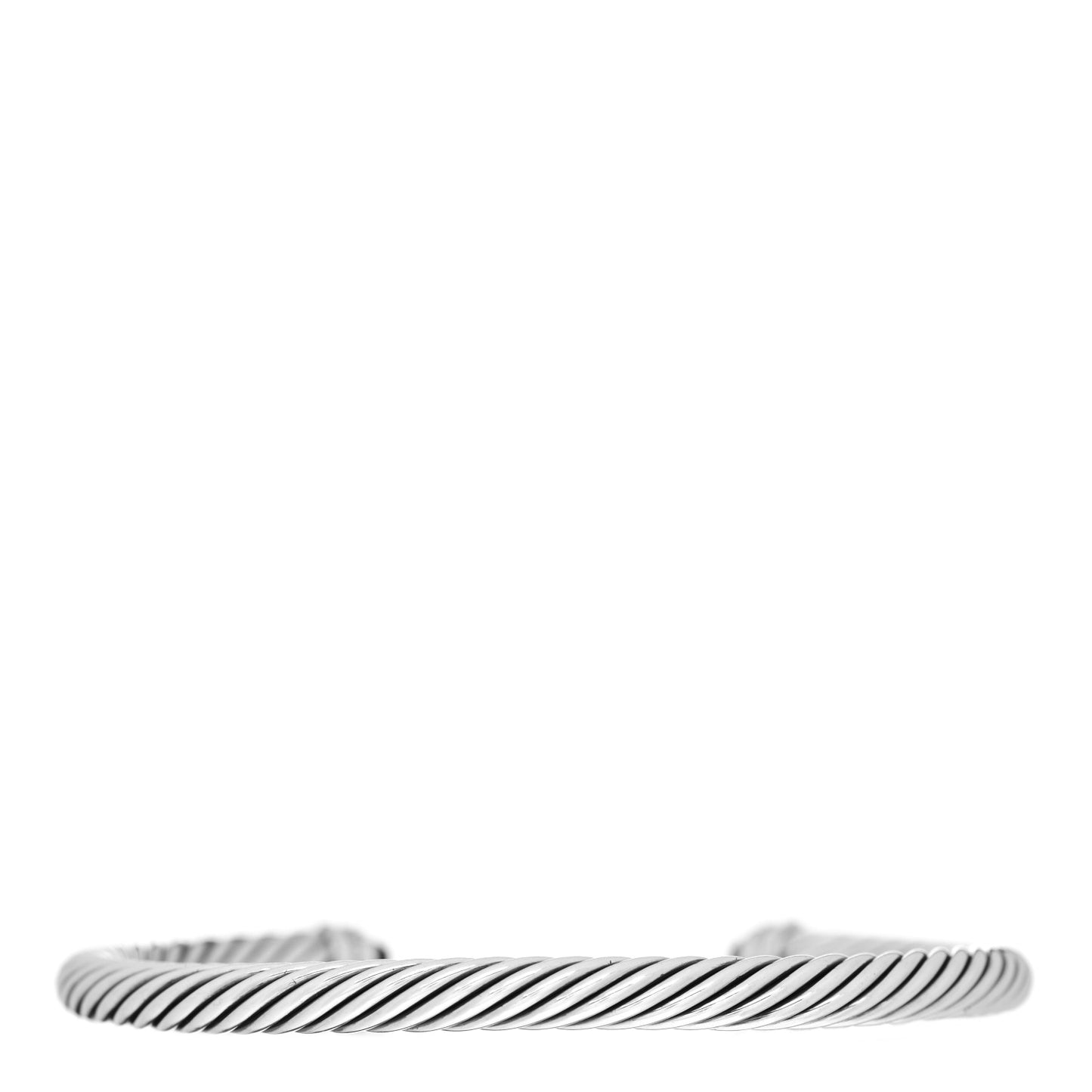 Sterling Silver Diamond Black Onyx 5mm Cable Classics Bracelet