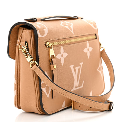 Louis Vuitton Empreinte Monogram Giant Pochette Metis Arizona Beige 3 of 9