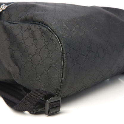 Gucci Nylon Monogram Slim Backpack Black 7 of 9