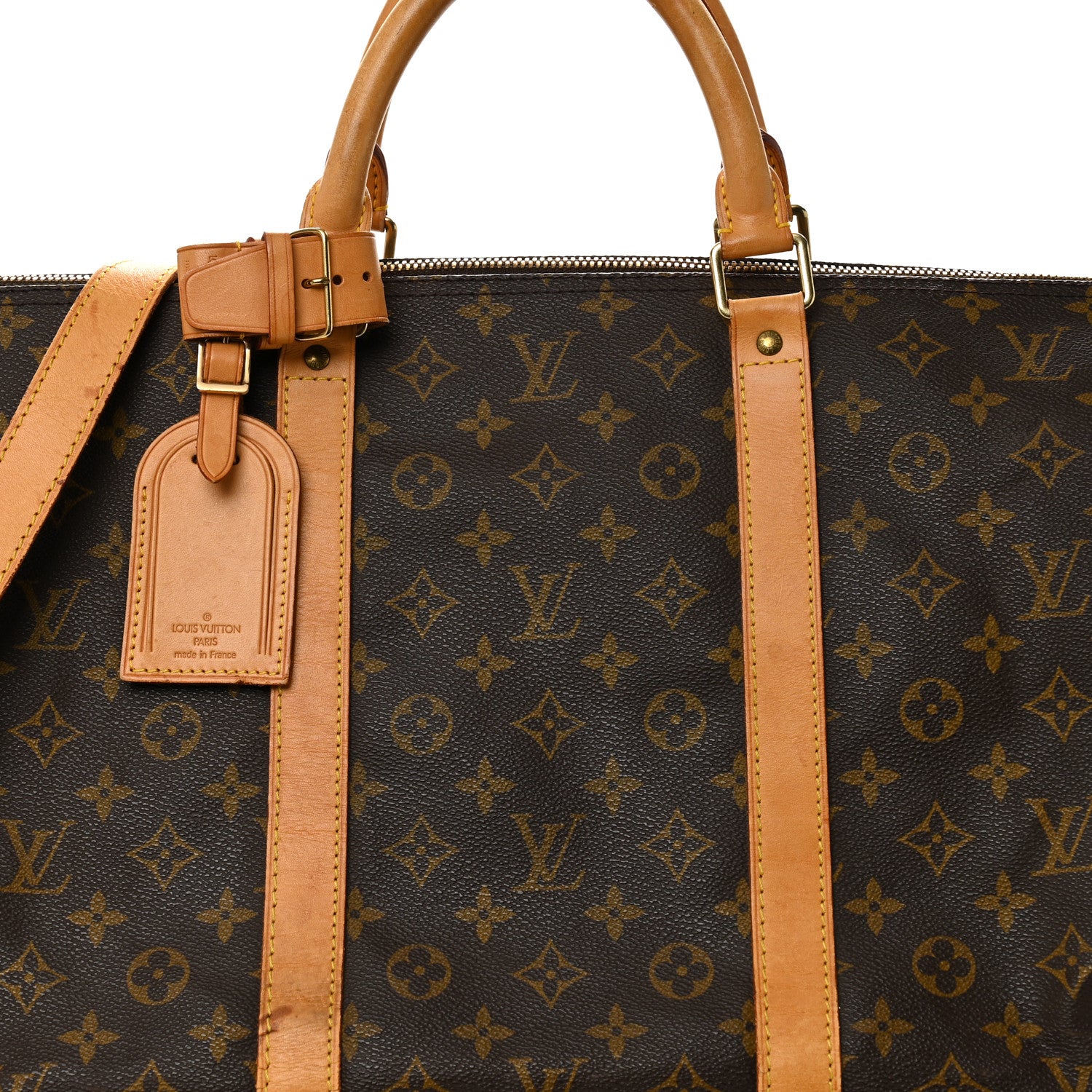Louis Vuitton Monogram Keepall Bandouliere 60 7 of 13