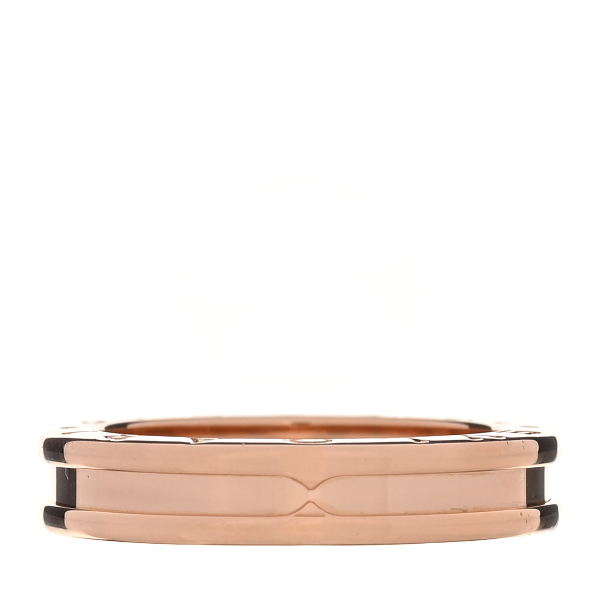 Bulgari 18K Rose Gold B.Zero1 One-Band Ring 57 8 1 of 7