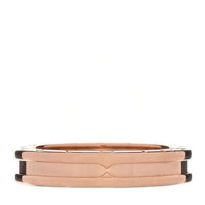 Bulgari 18K Rose Gold B.Zero1 One-Band Ring 57 8 1 of 7