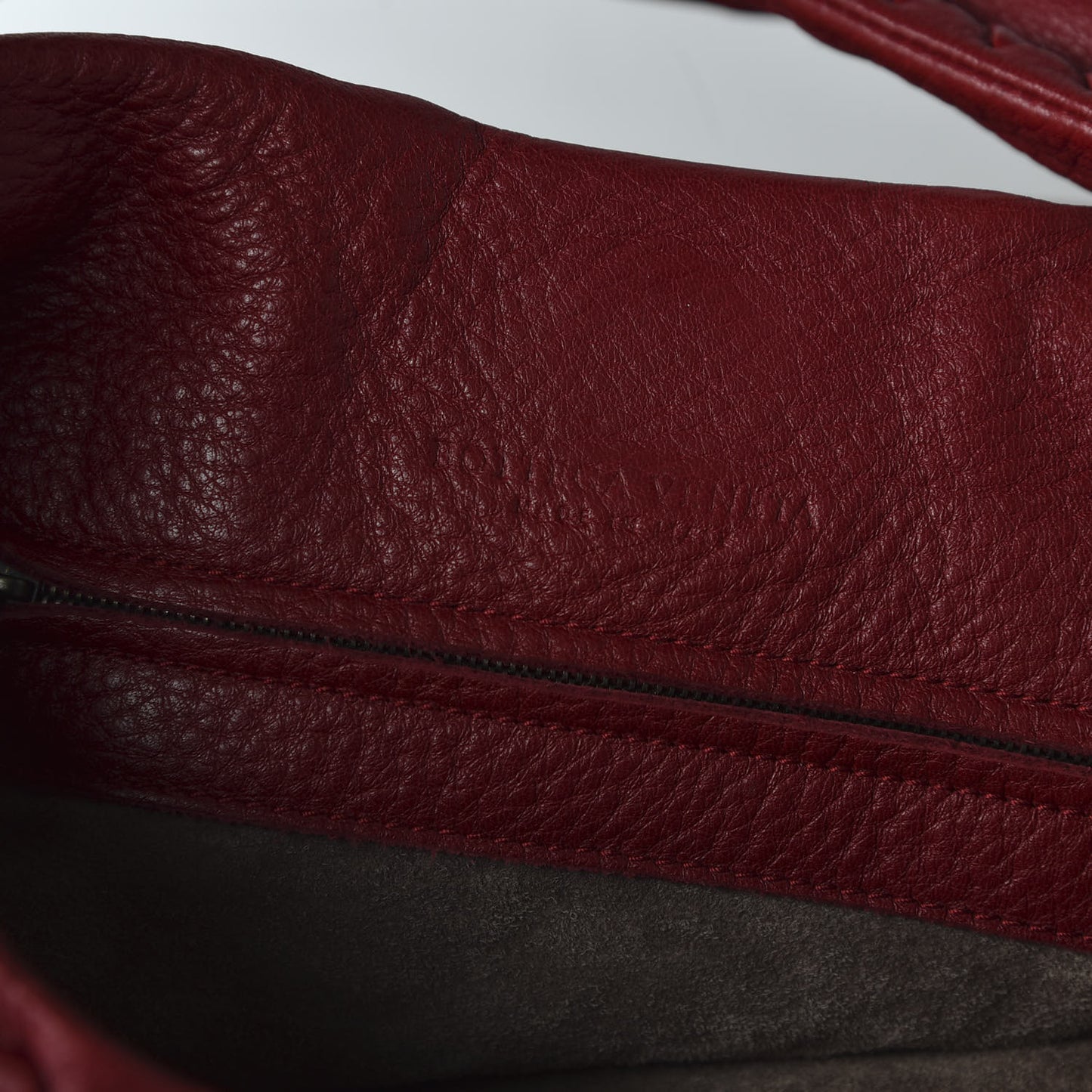 Cervo Deerskin Large Hobo Scarlet