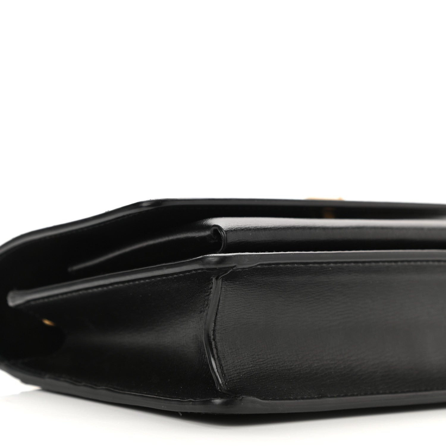 Saint Laurent Calfskin Monogram Sunset Chain Wallet Black 7 of 9