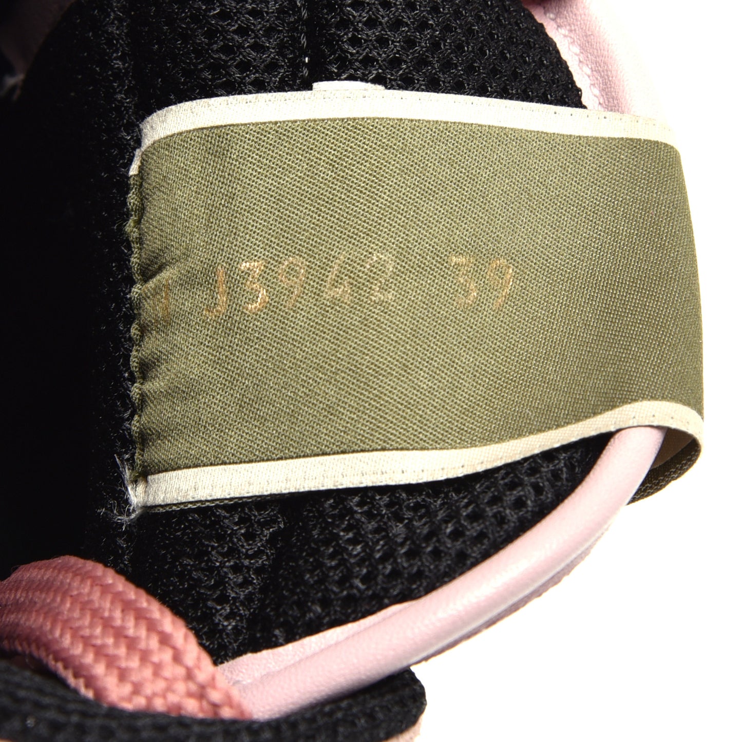 Calfskin Suede Rockstud Sneakers 39 Pink