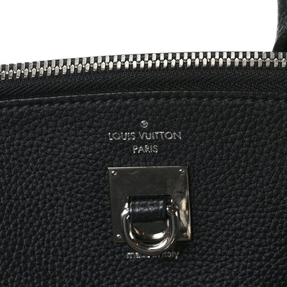 Louis Vuitton Taurillon City Steamer MM Black Beige 6 of 8