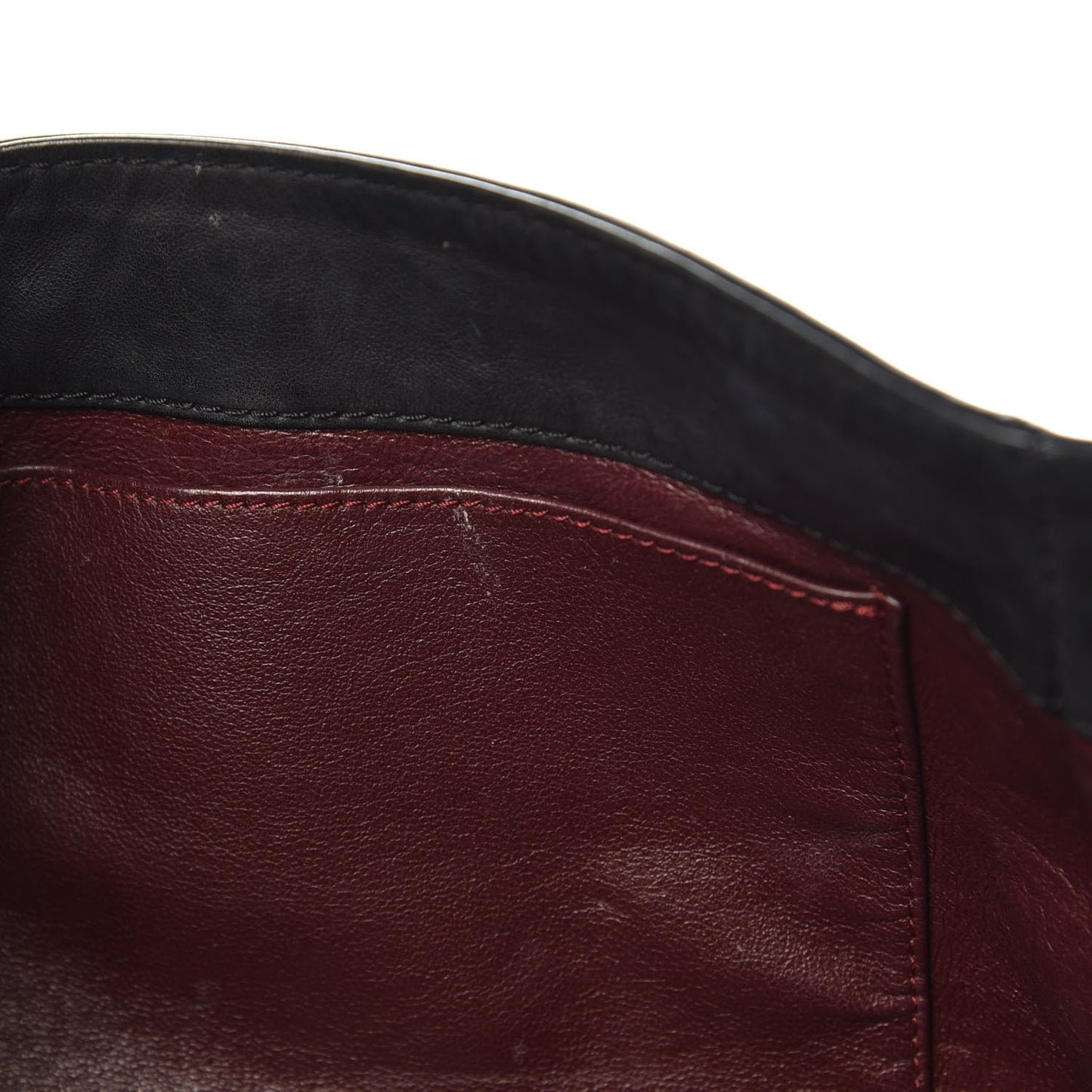 Smooth Calfskin Luxe Ligne Flap Black