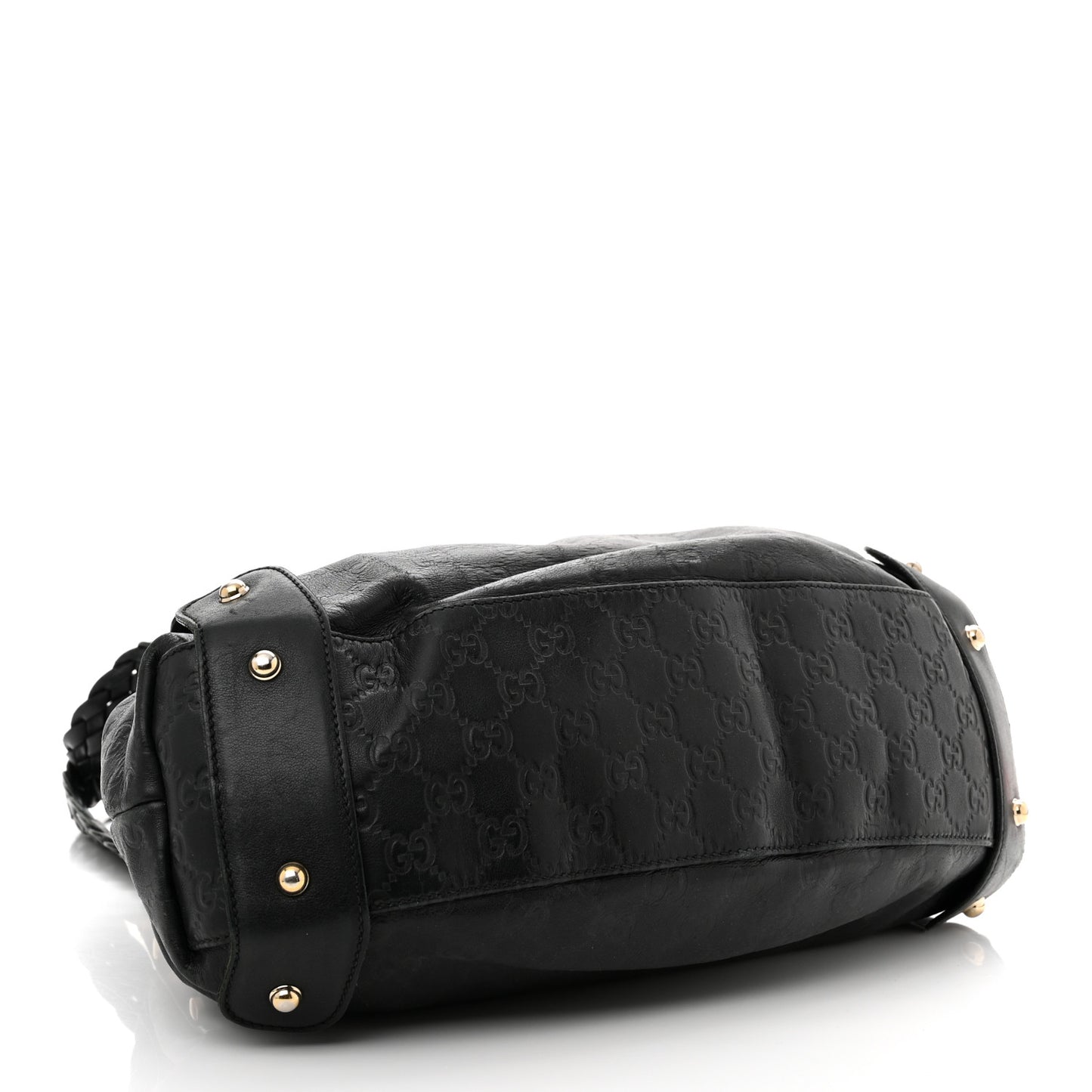 Guccissima Small Pelham Shoulder Bag Black