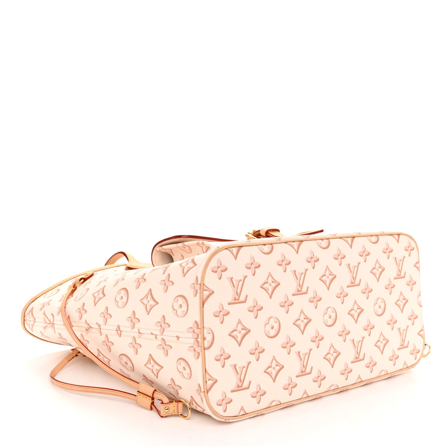 Louis Vuitton Monogram Fall For You Neverfull MM Beige Clair 5 of 10