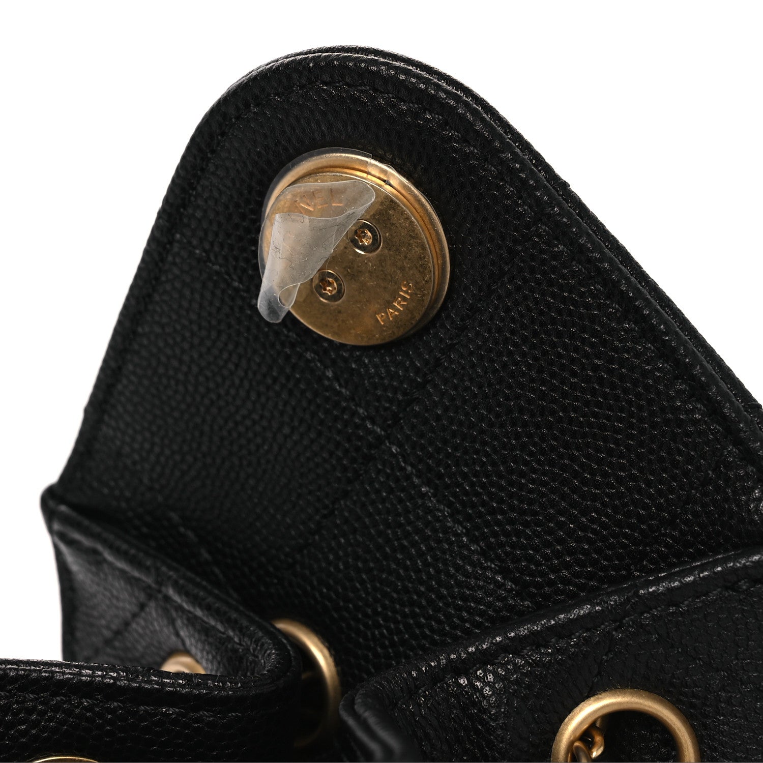 Chanel Caviar Quilted Mini Chanel 25 Handbag Black 11 of 12