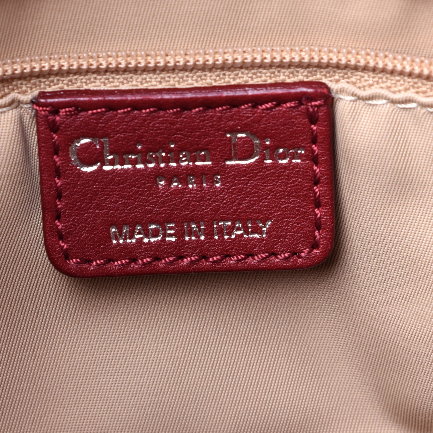 Christian Dior Monogram Tote Red 6 of 11