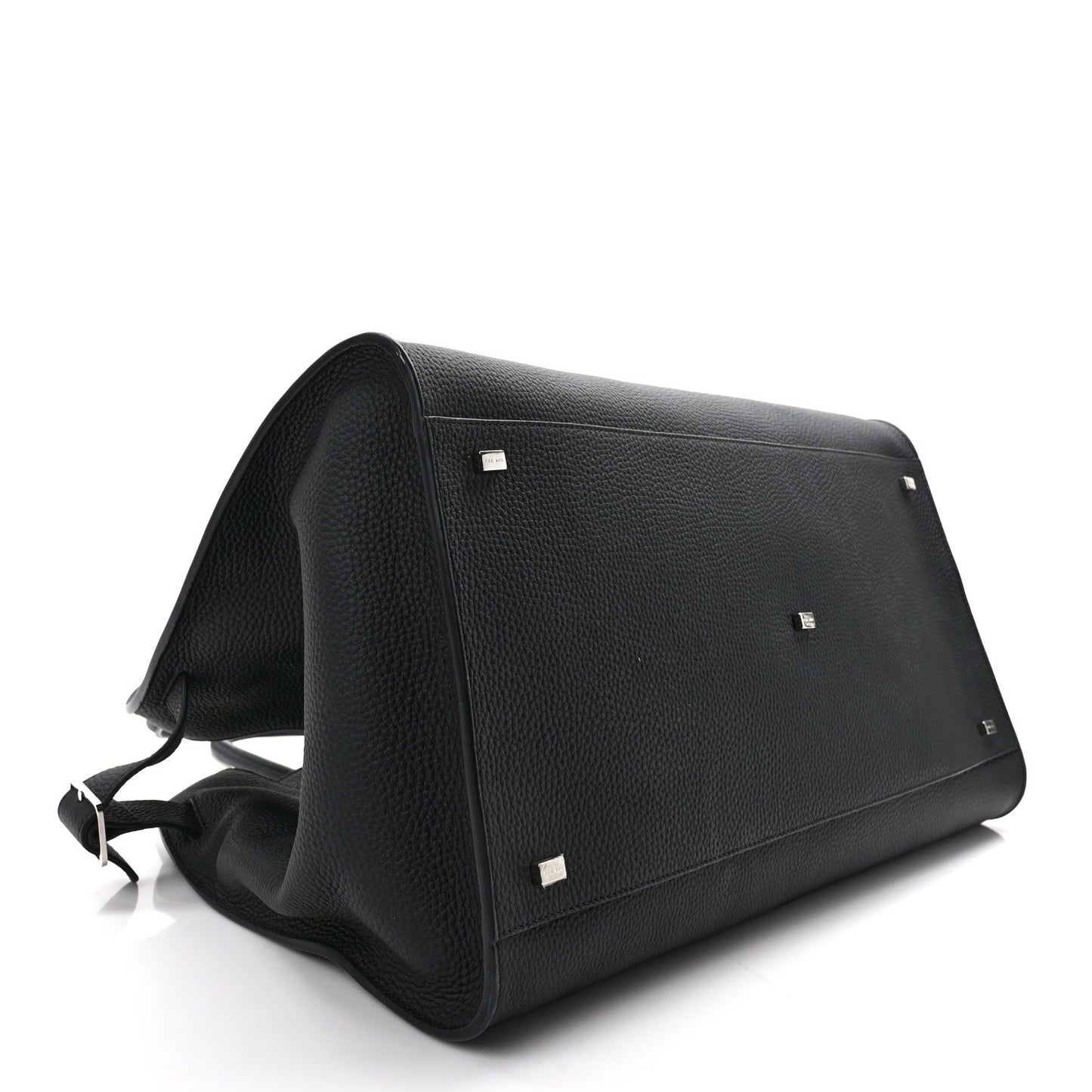 Grained Calfskin Soft Margaux 17 Black