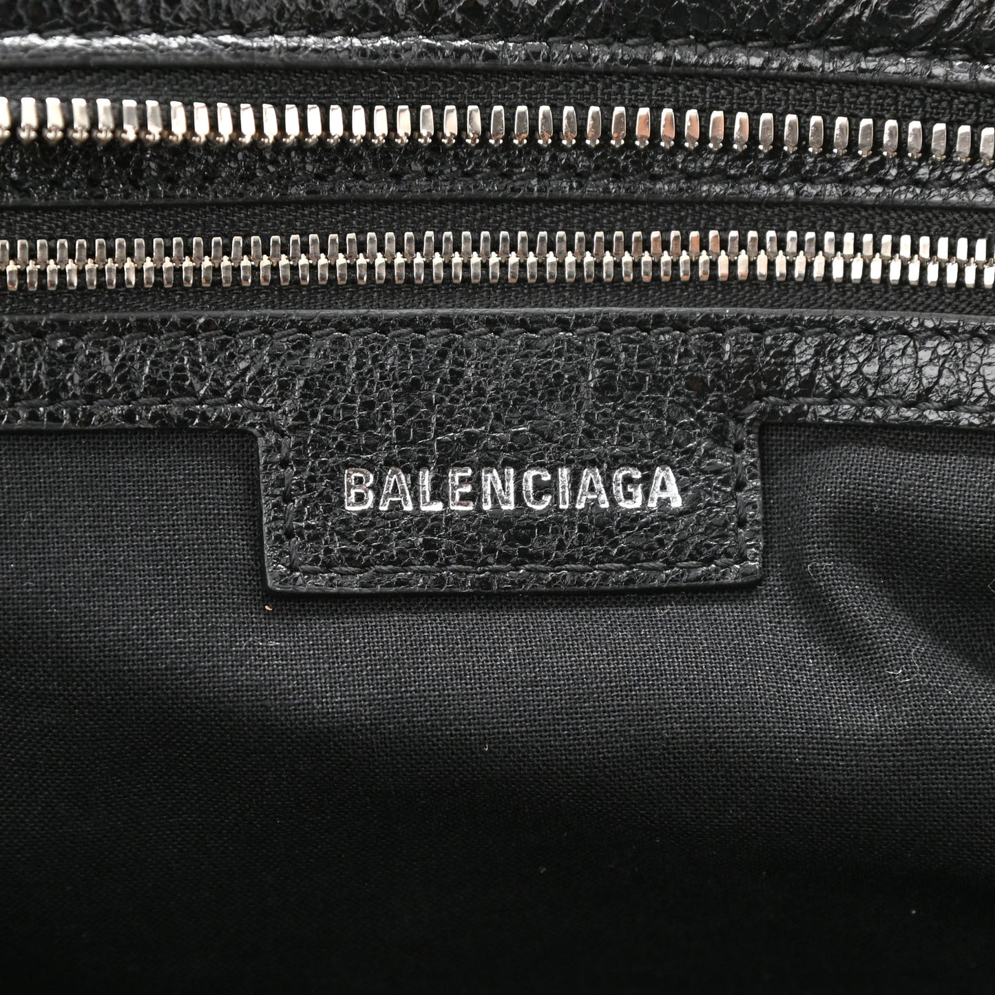 Agneau Arena Crystal Neo Cagole City Handbag Black