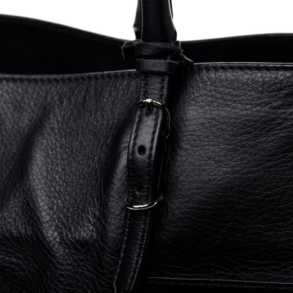 Balenciaga Supple Calfskin Papier A4 Zip Around Tote Black 22 of 24