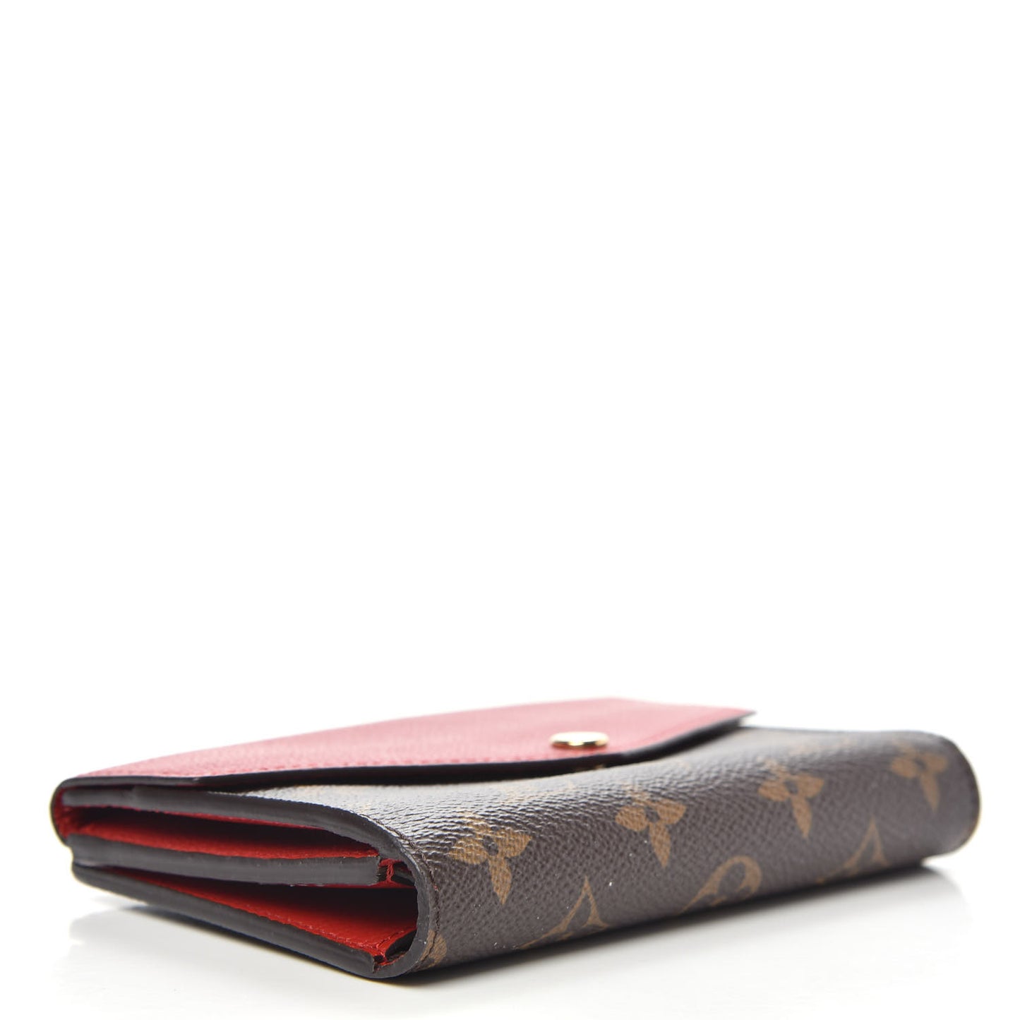 Monogram Pallas Compact Wallet Cherry