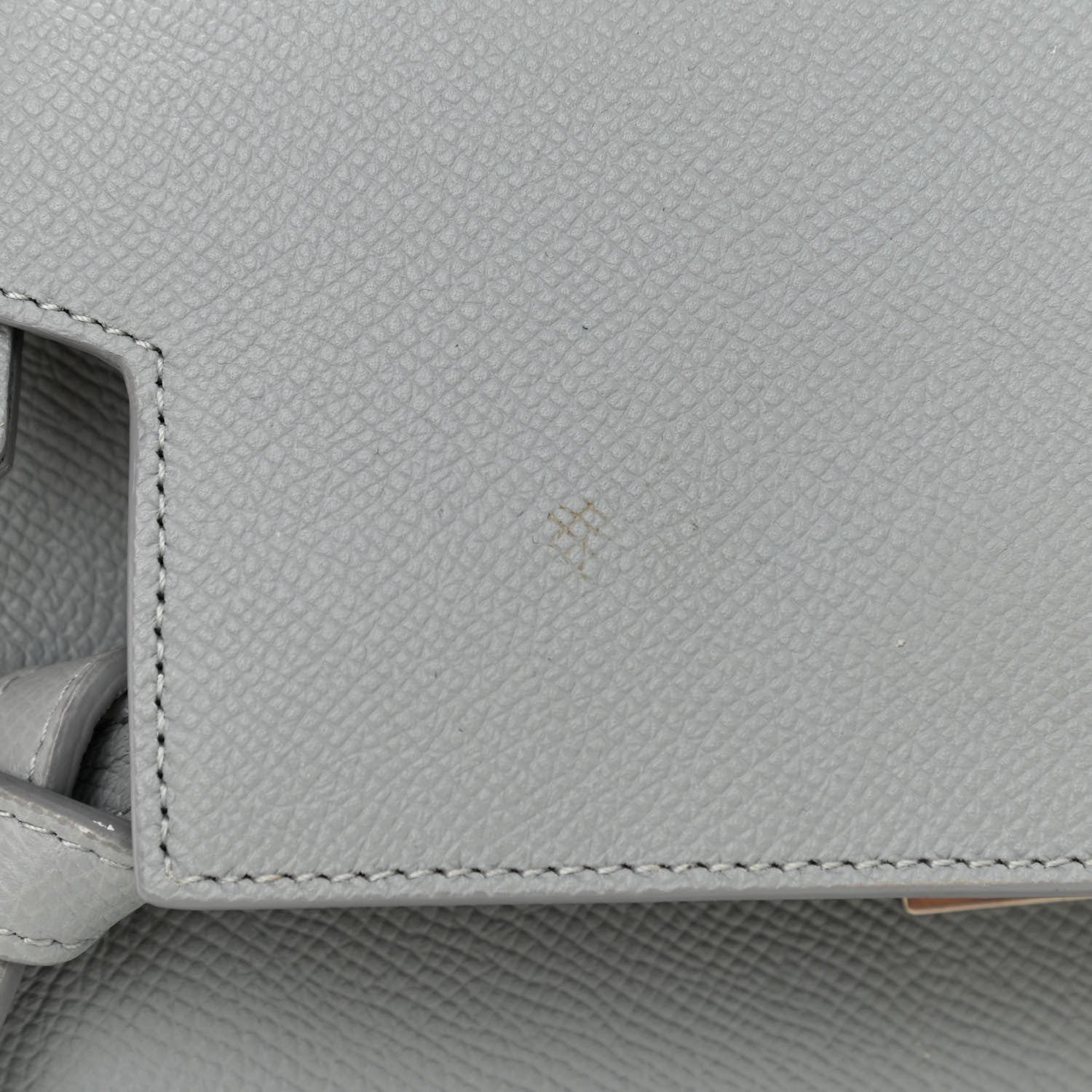 Celine Grained Calfskin Micro Belt Bag Cloud 12 of 12