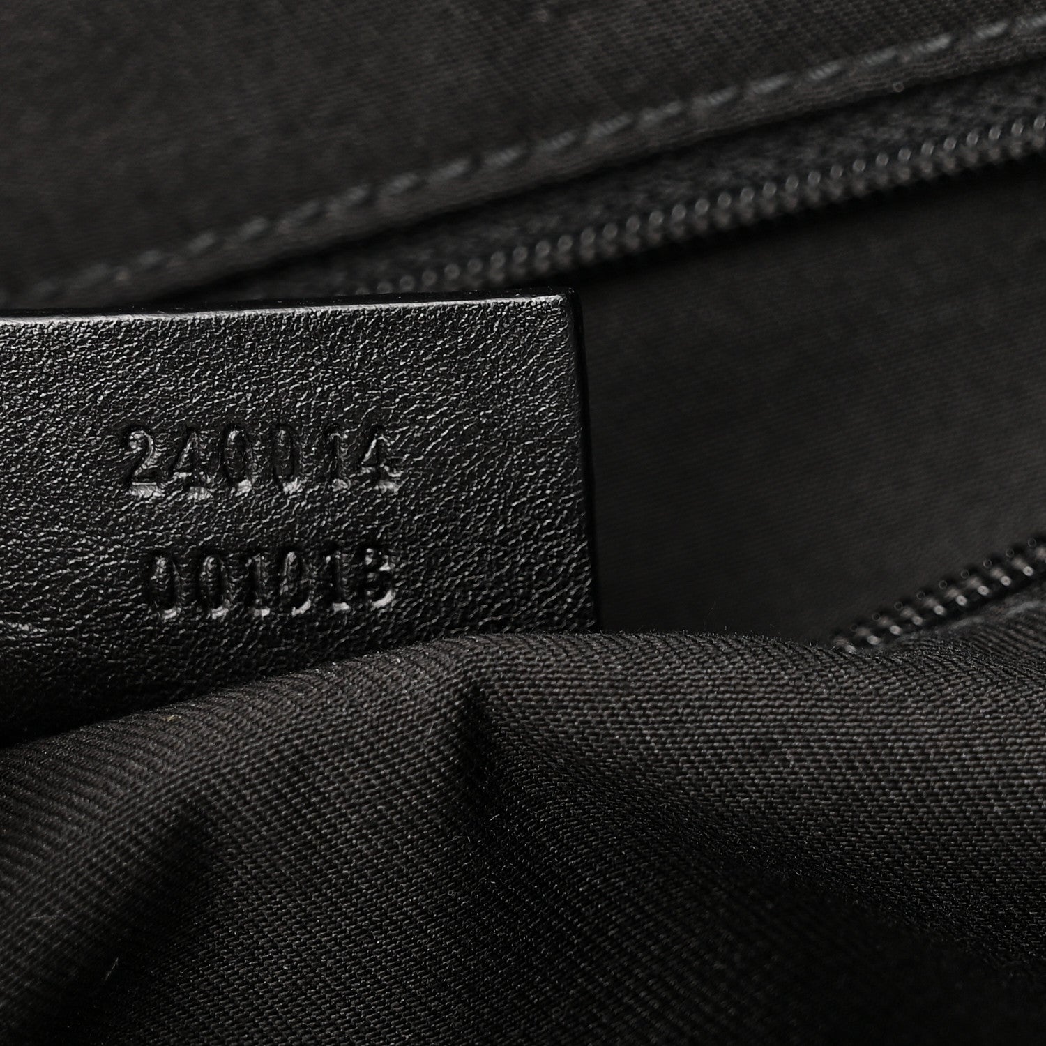 Gucci Denim Monogram Medium Jolicoeur Tote Black 7 of 11