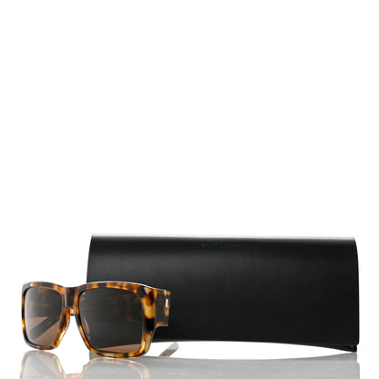 Saint Laurent SL 366 Lenny Sunglasses Havana Brown 8 of 8