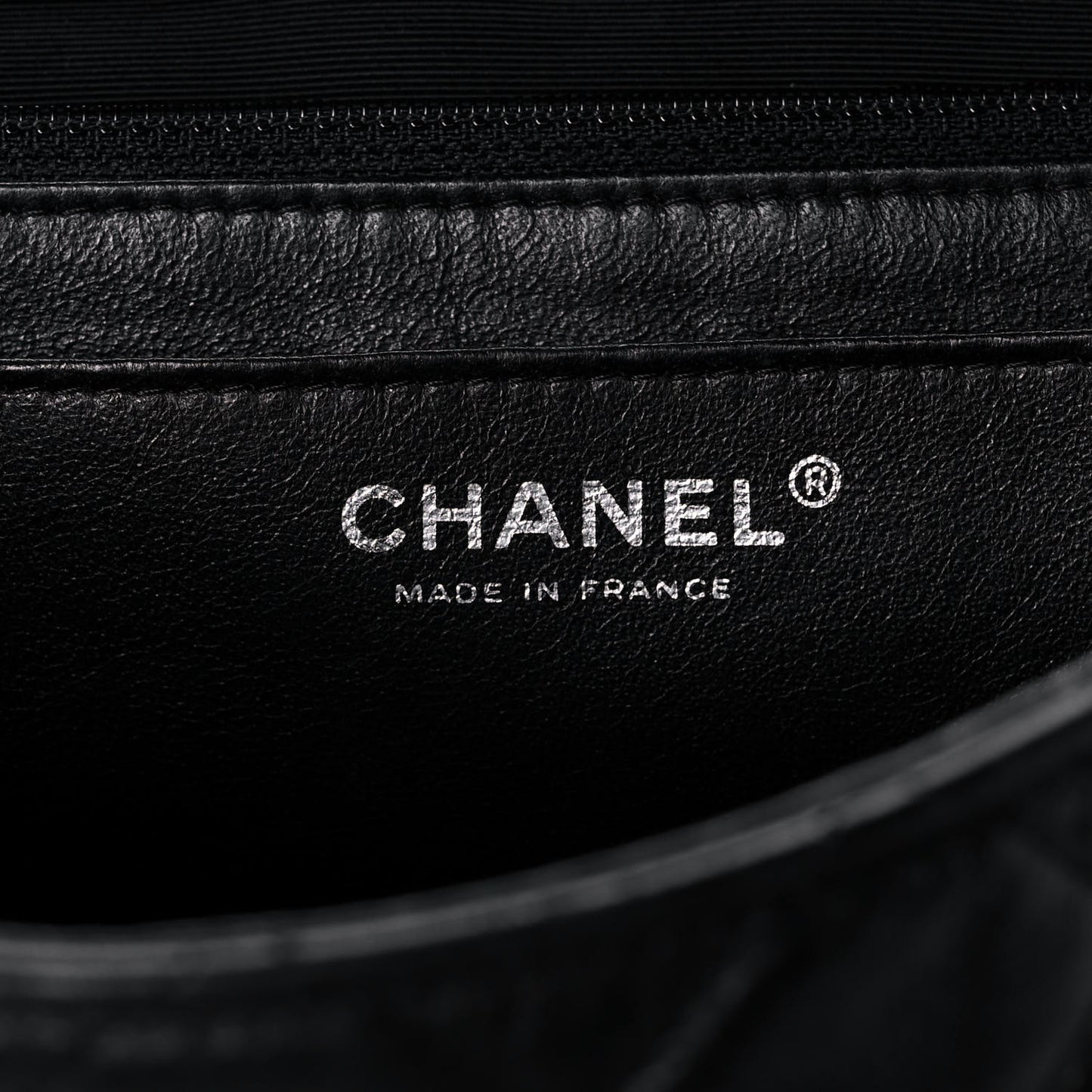 Washed Lambskin Quilted Jumbo Hybrid Reissue Flap Black