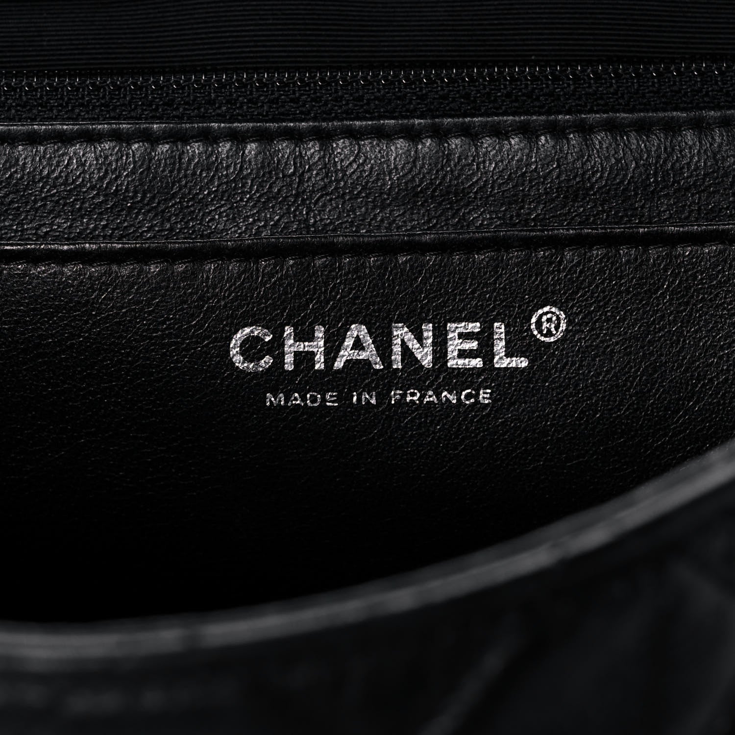 Chanel Washed Lambskin Quilted Jumbo Hybrid Reissue Flap Black 8 of 12