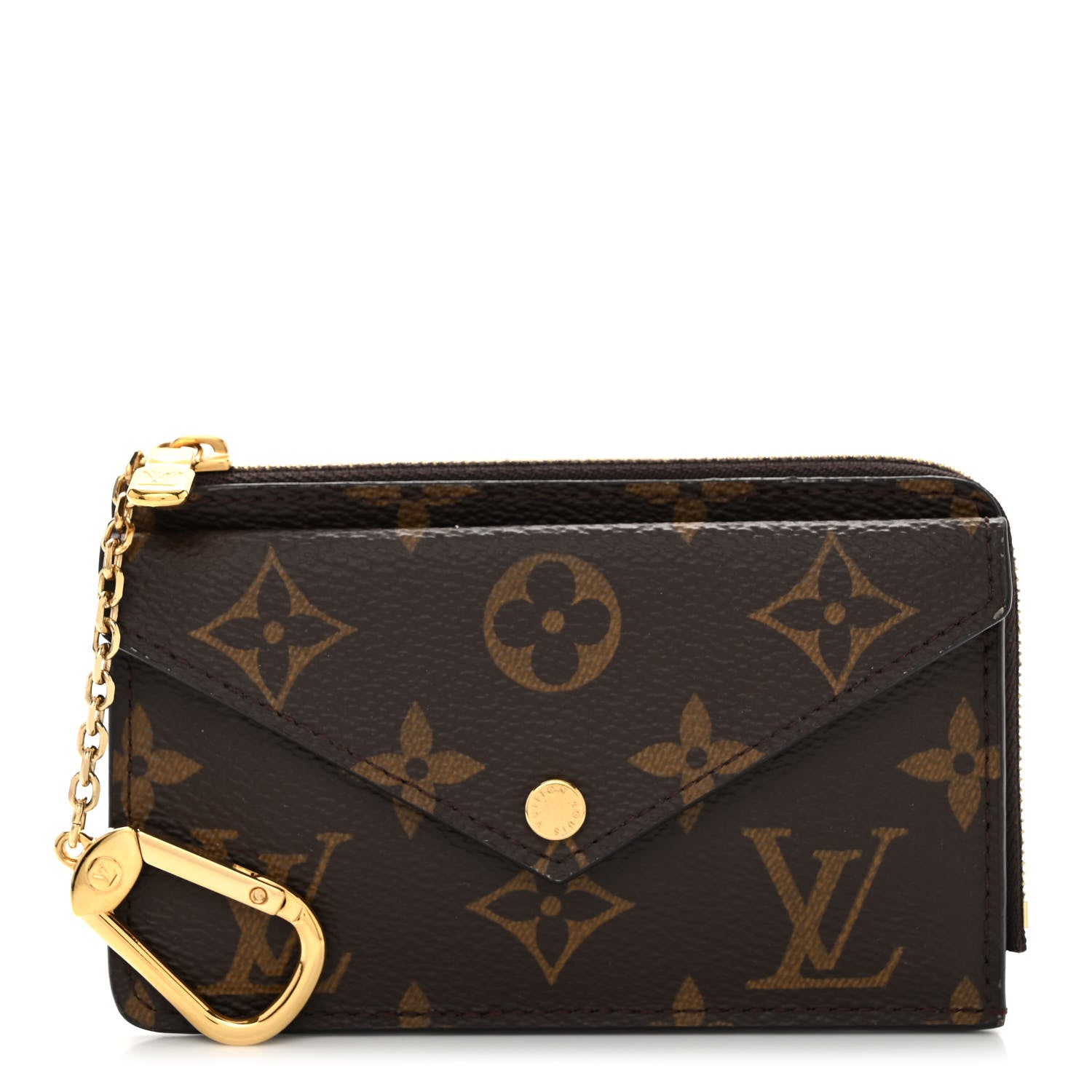 Louis Vuitton Monogram Recto Verso Card Holder Black 1 of 9