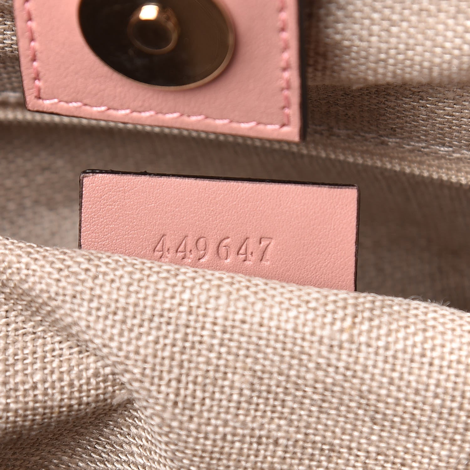 Gucci Microguccissima Medium Joy Tote Soft Pink 9 of 10
