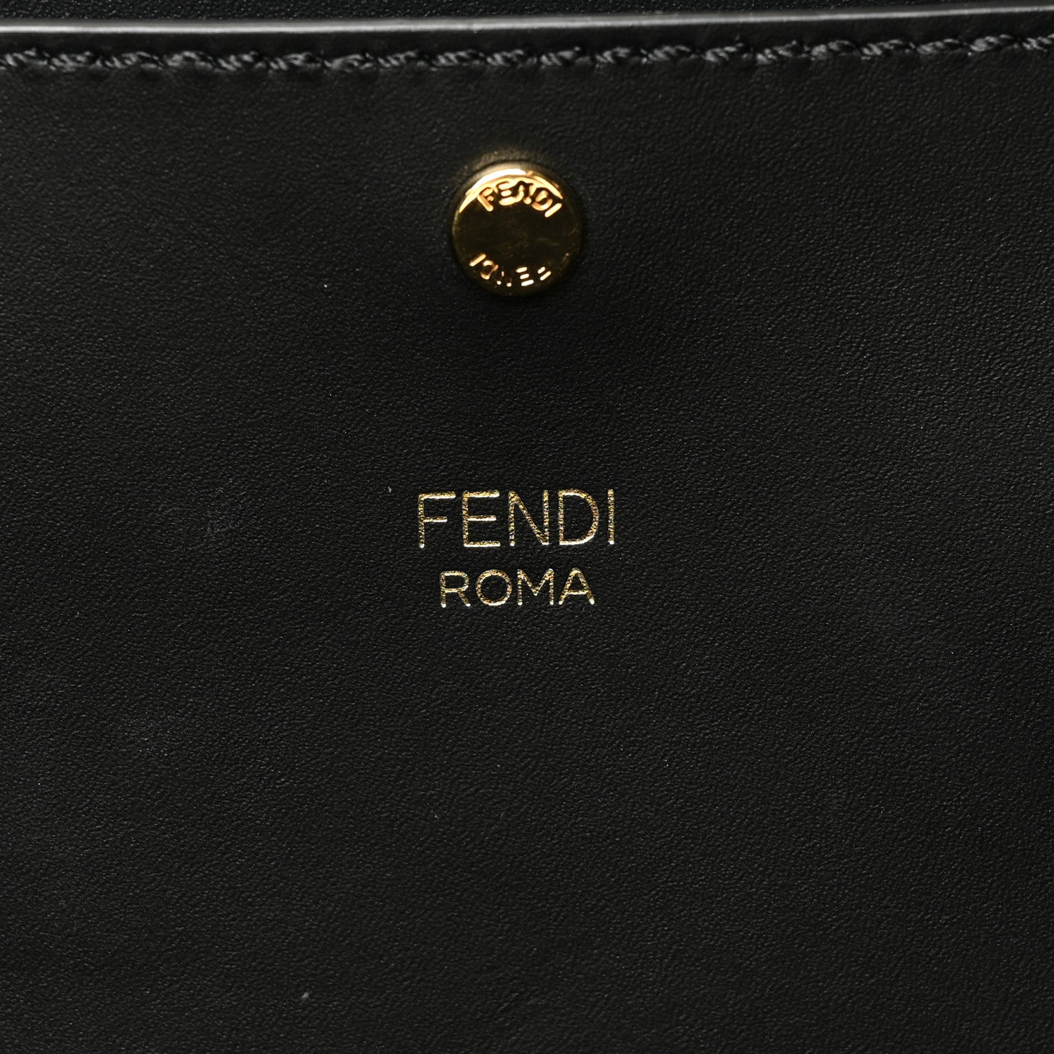Fendi Vitello King Medium Fendi Way Tote Black 6 of 15