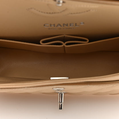Chanel Caviar Quilted Small Double Flap Beige 5 of 11