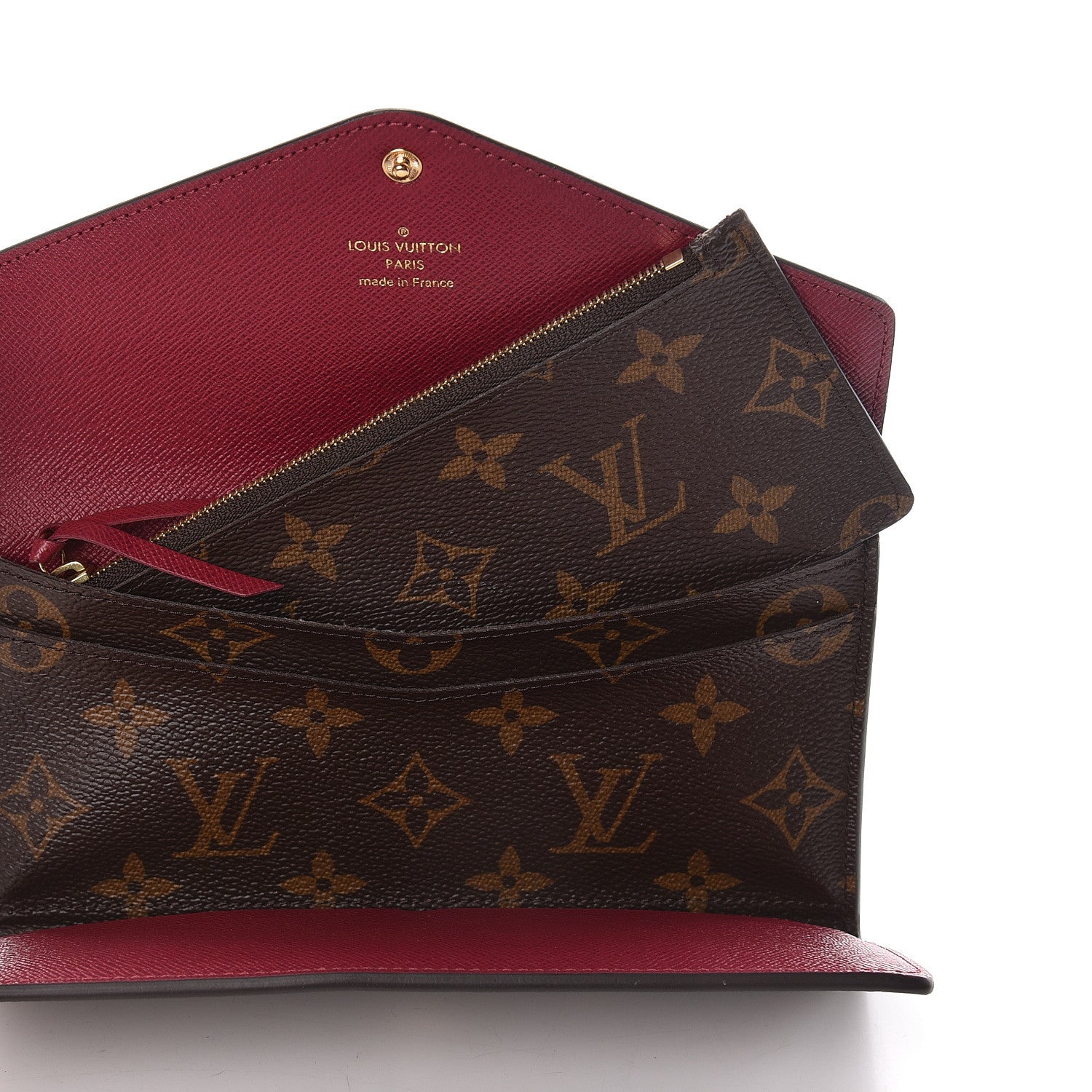 Louis Vuitton Monogram Josephine Wallet Fuchsia 7 of 11