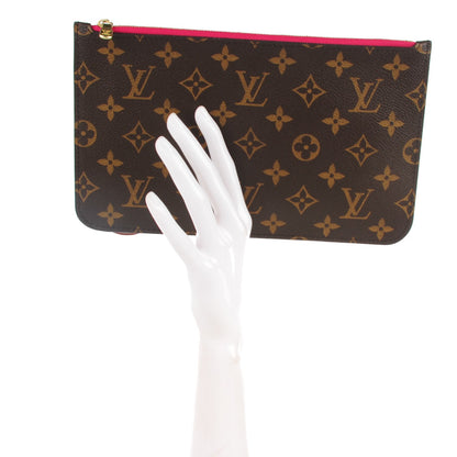Louis Vuitton Monogram Neverfull MM GM Pochette Pivoine 2 of 8