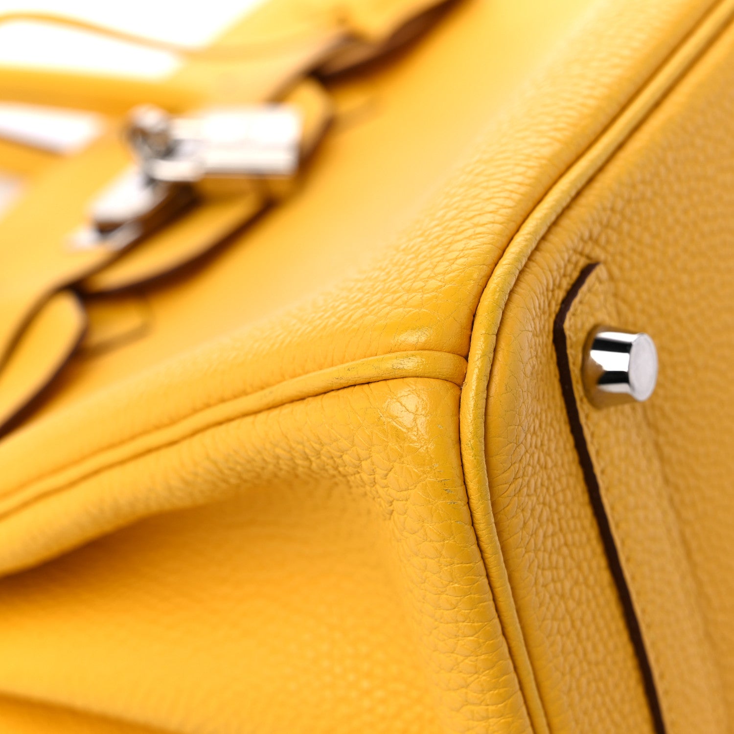 Hermes Togo Birkin 30 Soleil 8 of 14