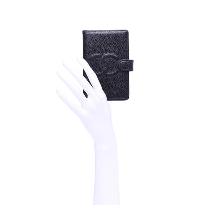Chanel Caviar CC Small Ring Agenda Planner Black 2 of 7