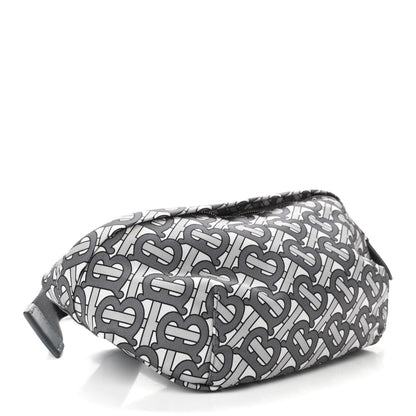 Burberry Nylon Monogram Sonny Bum Bag Mid Grey 4 of 10