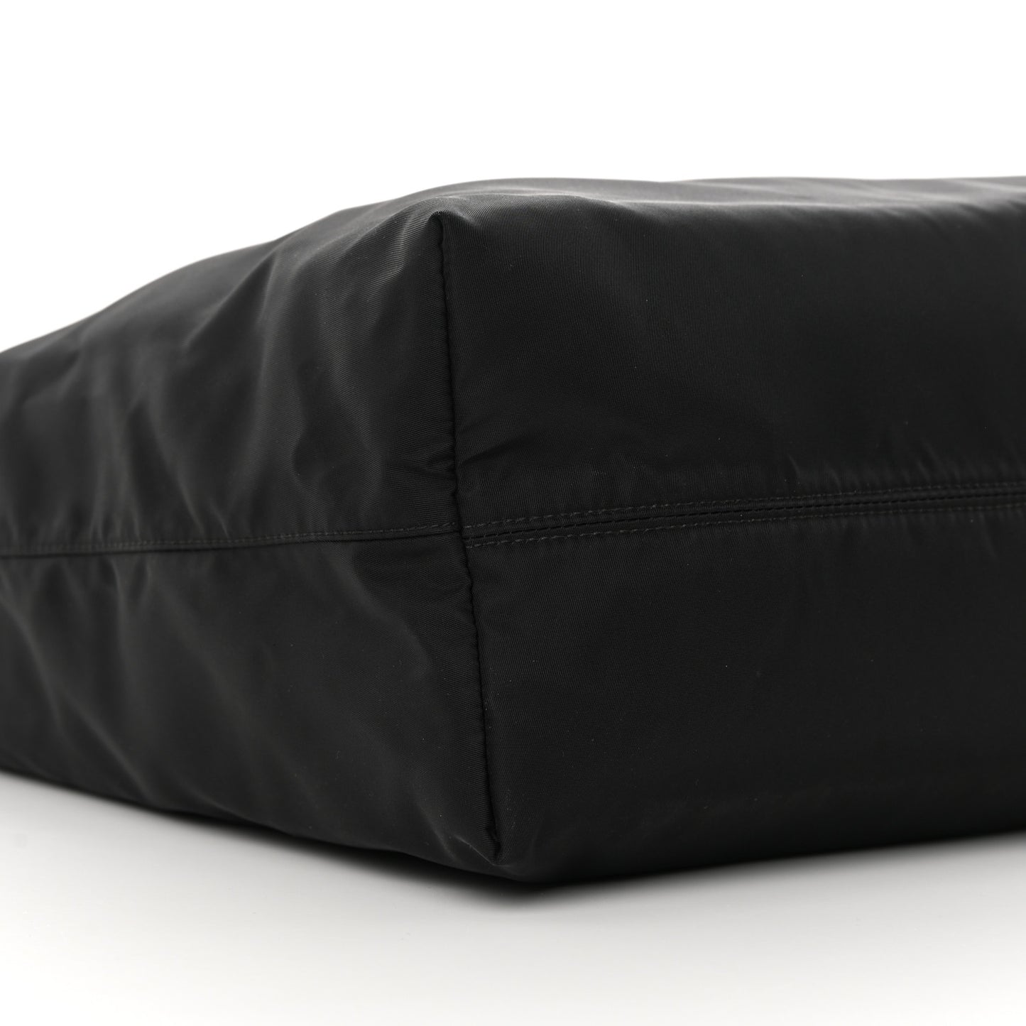 Re-Nylon Saffiano Tote Black