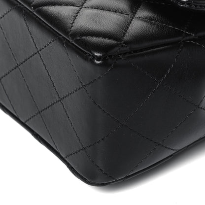 Chanel Lambskin Quilted Mini Rectangular Flap Black 9 of 9