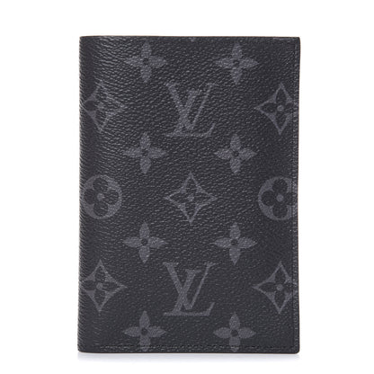 Louis Vuitton Monogram Eclipse Passport Cover 1 of 7