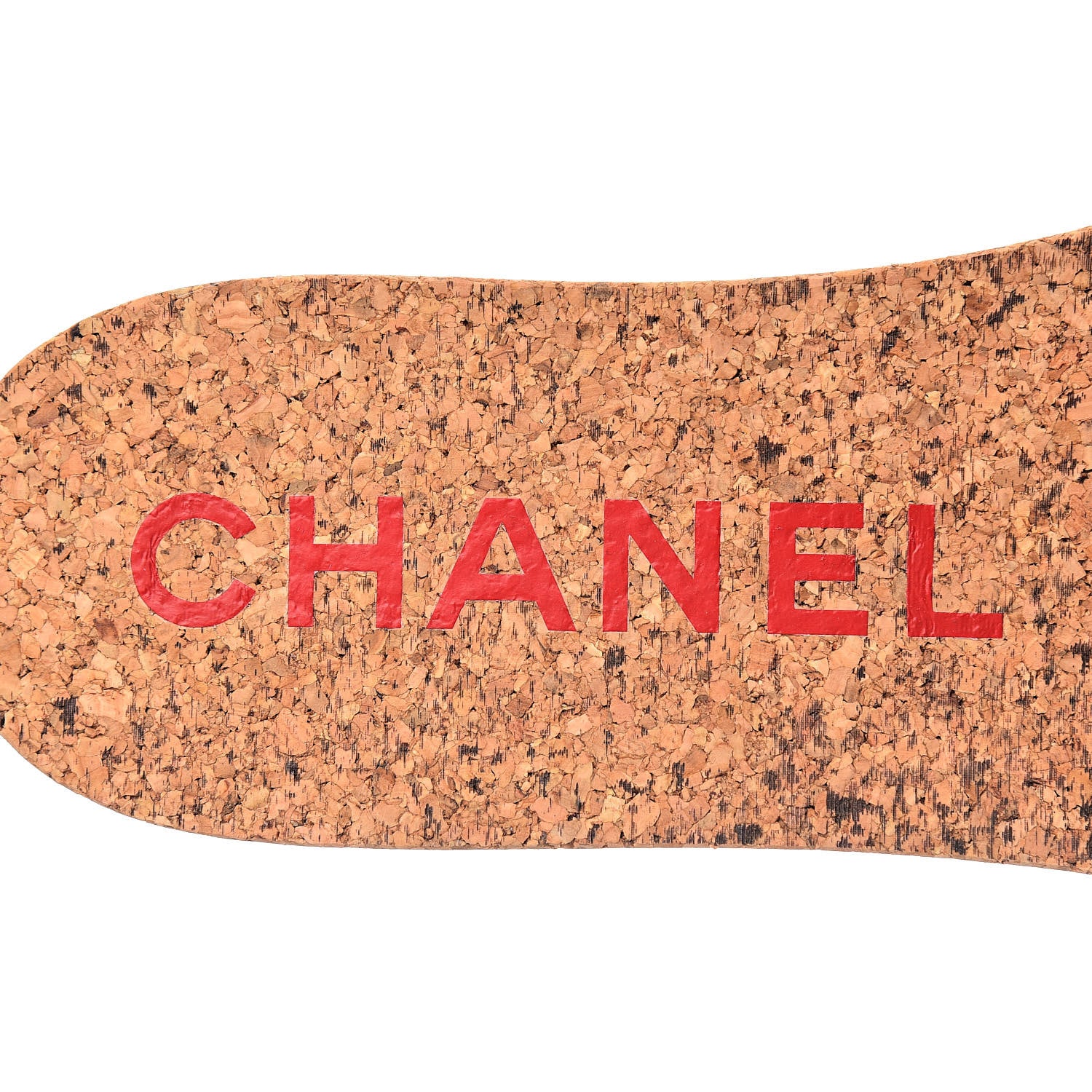 Chanel Tweed Lambskin Logo Mules 39 Pink Red 6 of 10