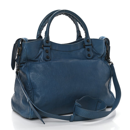 Balenciaga Agneau Classic Hardware Velo Bleu Cobalt Bleu Electric 3 of 13