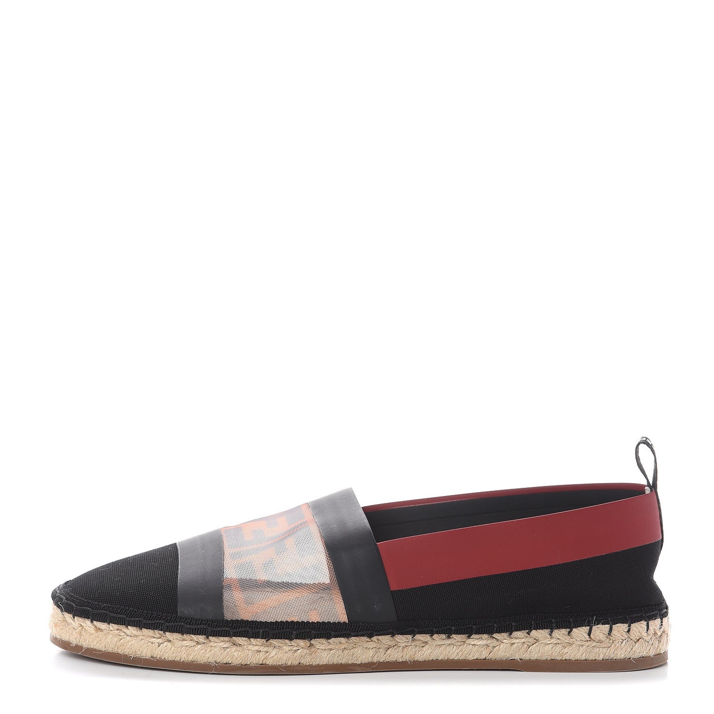 Canvas Mesh FF Colibri Espadrilles 40 Black Tobacco Moro