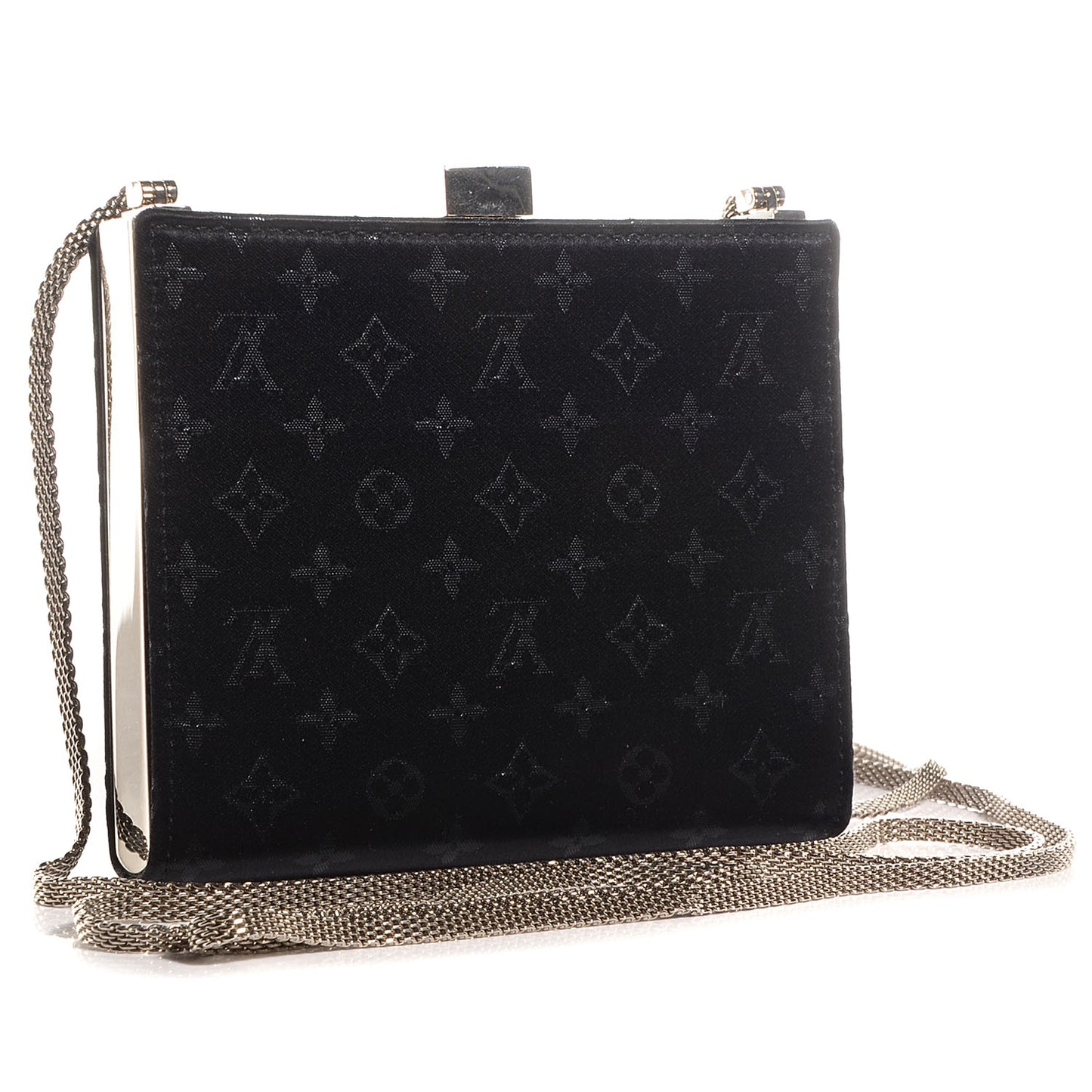 Satin Monogram Ange PM Black