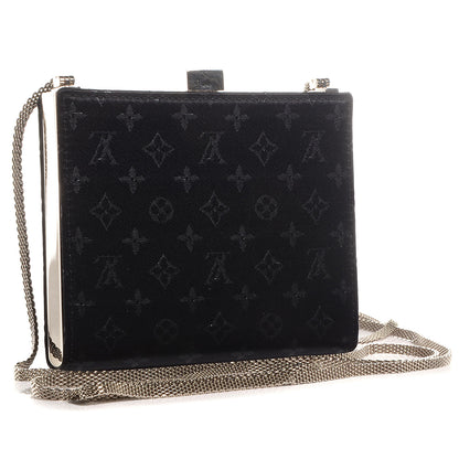 Louis Vuitton Satin Monogram Ange PM Black 3 of 7